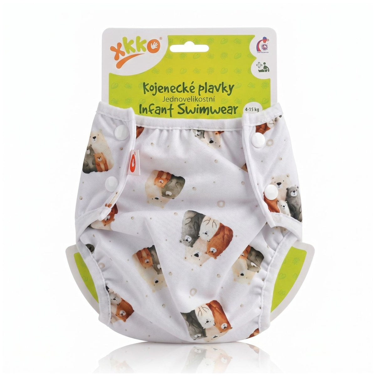 xkko PUL Badewindel Schwimmwindel mitwachsend von 4-15 kg