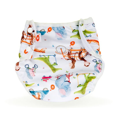 xkko PUL Badewindel Schwimmwindel mitwachsend von 4-15 kg