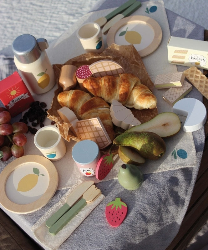 Jabadabado Puppen Picknickkorb Provence