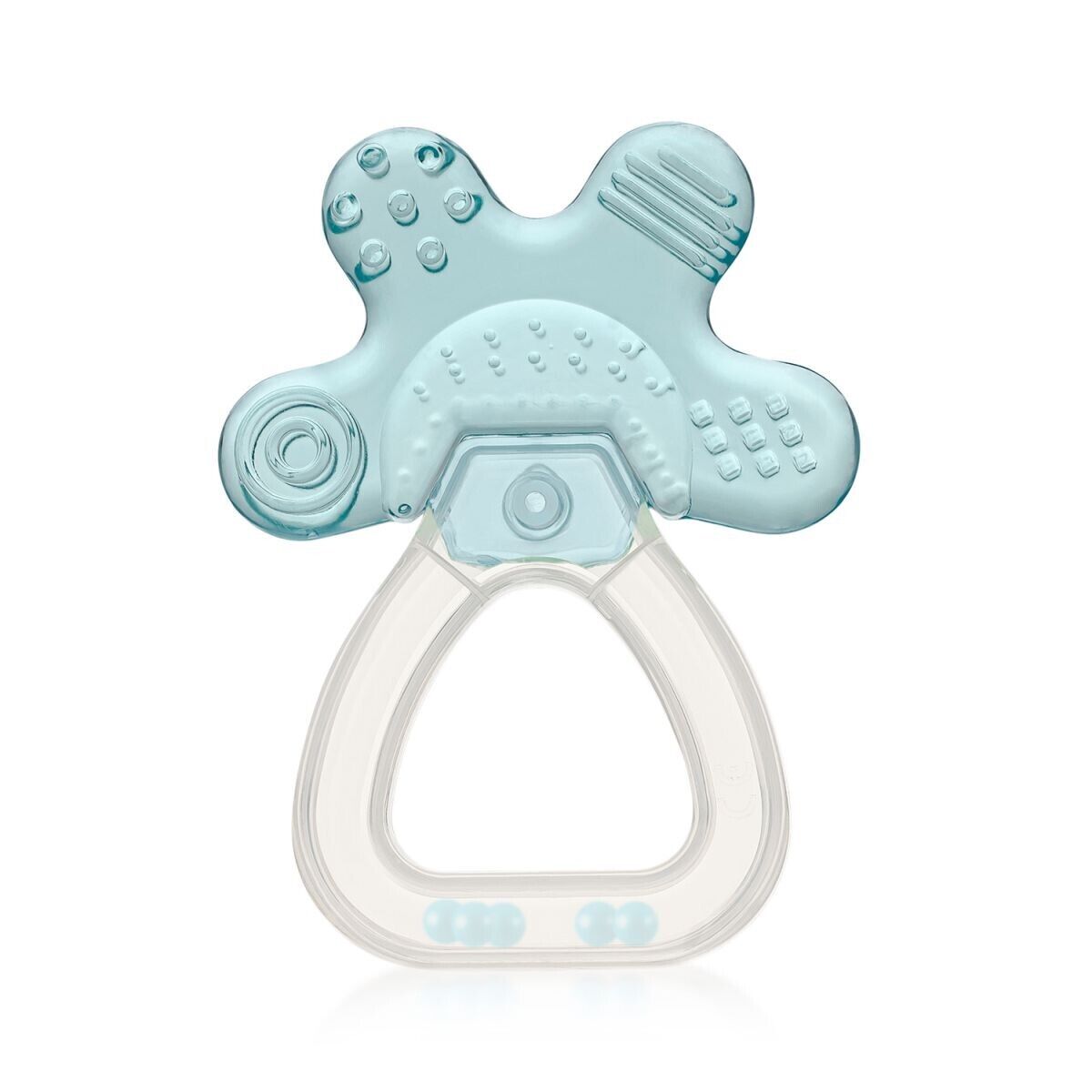 reer Bite&Cool Kühl Beißring für Babys ab 3 Monaten Aqua Türkis