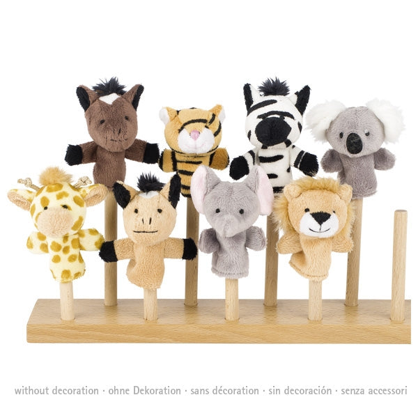 Goki Fingerpuppen Wildtiere 8er Set