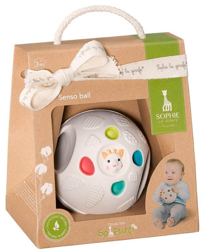 Vulli Naturkautschuk So Pure Senso Greifball Sophie la girafe 3m+