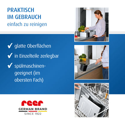 reer Premium Herdschutzgitter Alu f. normale & breite Herde