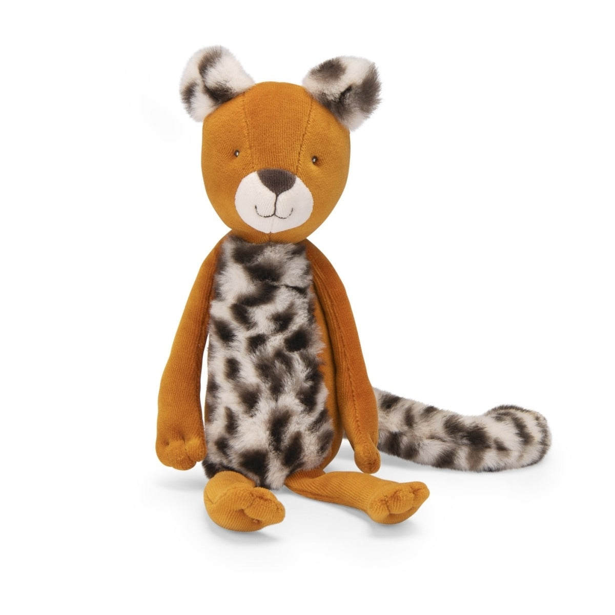 Moulin Roty Mawa Plüschtier Leopard Taïgo in Geschenkdose
