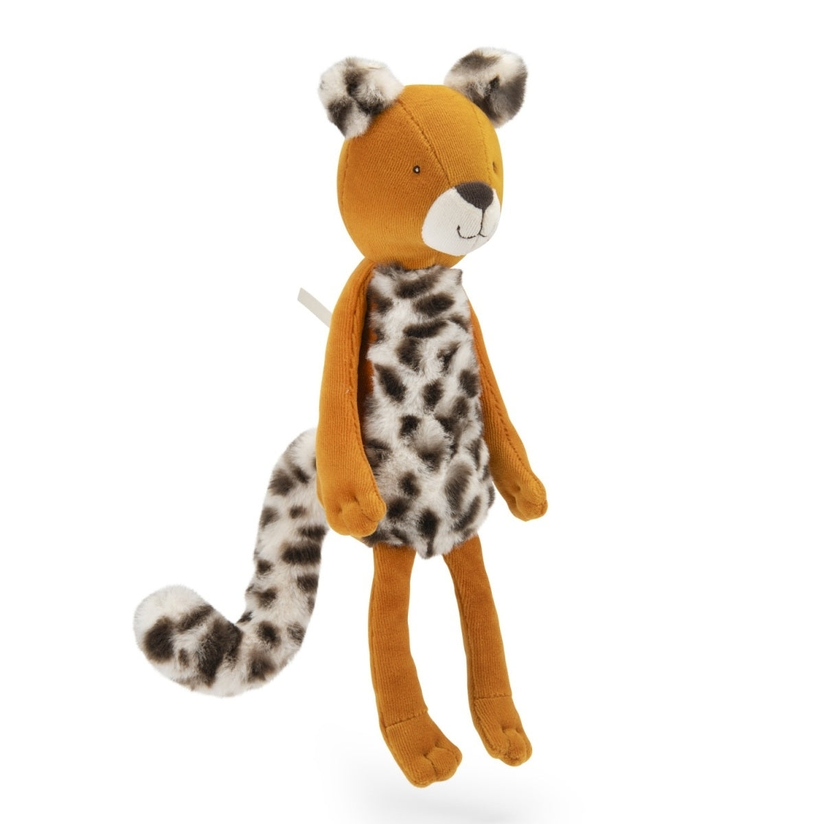 Moulin Roty Mawa Plüschtier Leopard Taïgo in Geschenkdose