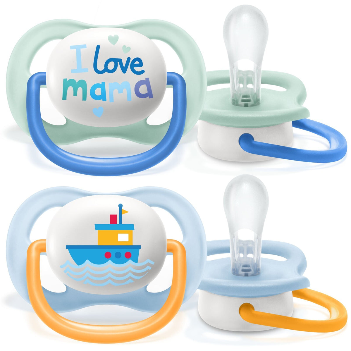 Philips Avent Ultra Air Schnuller | Gr. 1 (0-6M)  I love Mummy
