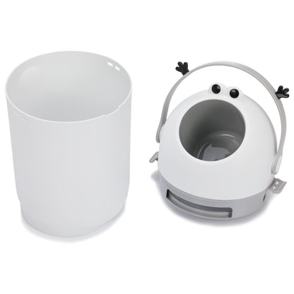 Fillikid geruchsdichter Windeleimer Frog weiß 15 Liter