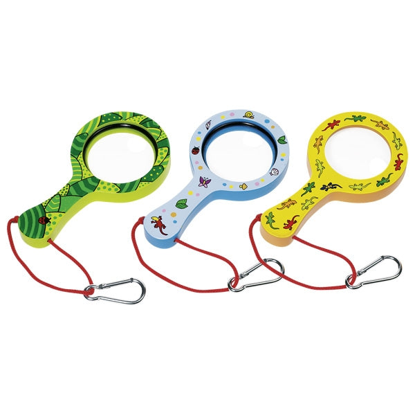 Goki Kinder Lupe mit Gürtelanhänger 3J+