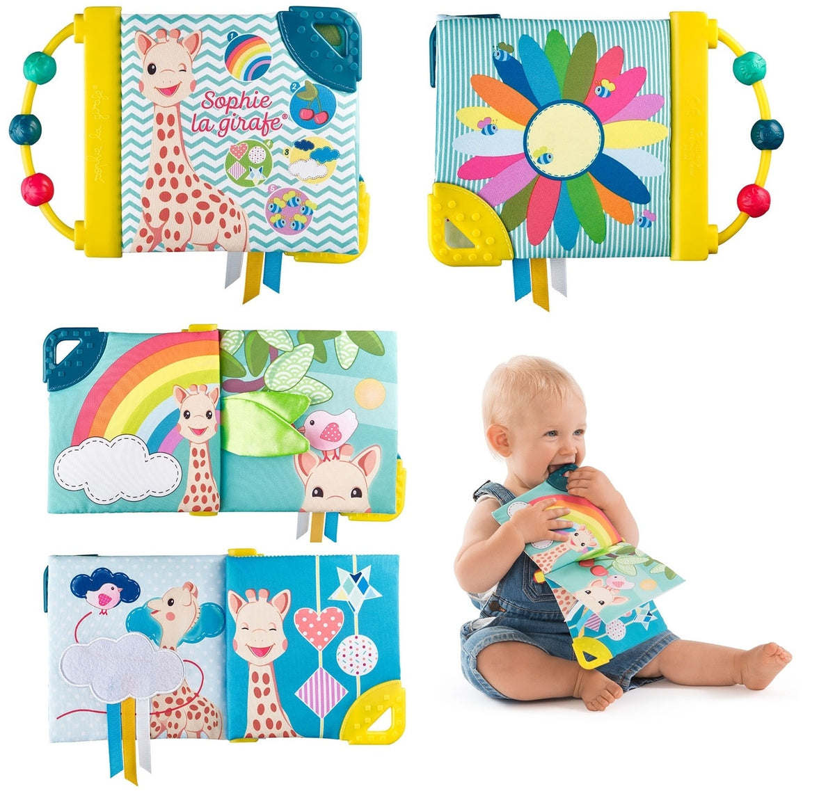 Vulli Sophie la Girafe Buntes Entdeckerbuch