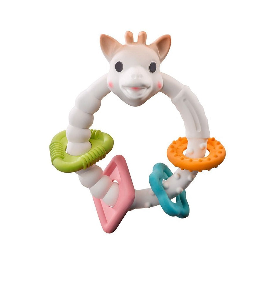 Vulli Geschenkset 5tlg Sophie la Girafe Würfel, Bälle & Colo'rings Beißring