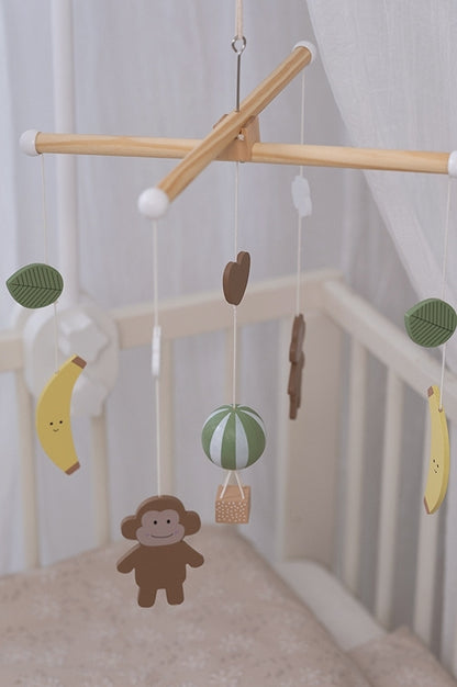 Jabadabado Holz Mobile Äffchen und Bananen