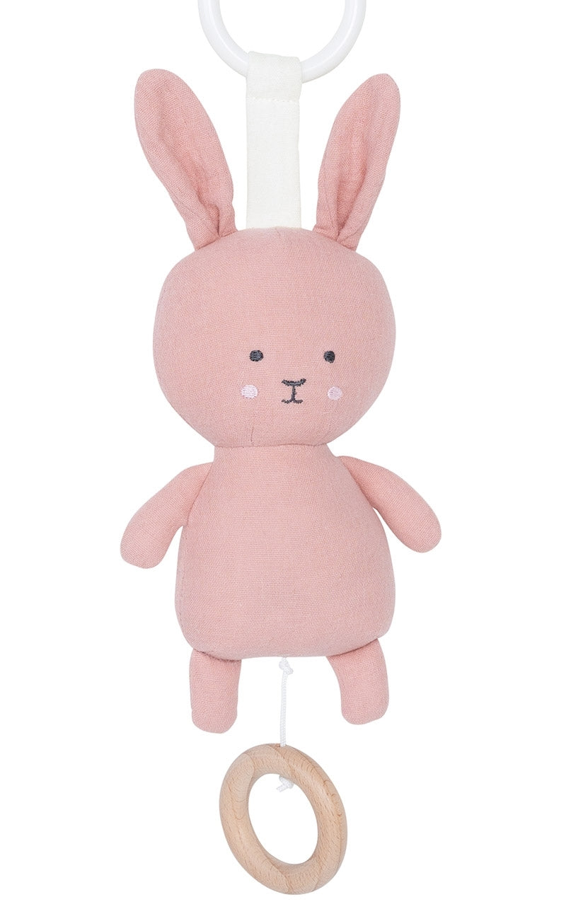 Jabadabado Spieluhr Teddy meets Bunny (28cm)