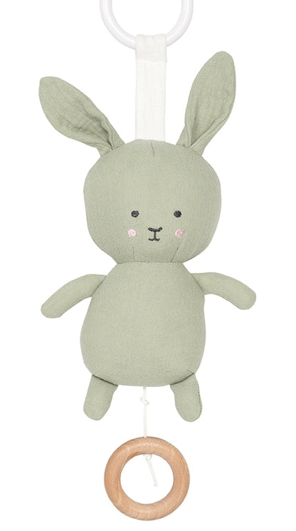 Jabadabado Spieluhr Teddy meets Bunny (28cm)