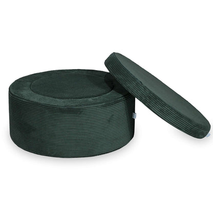 mimii Sitzhockerset Cord Tannengrün