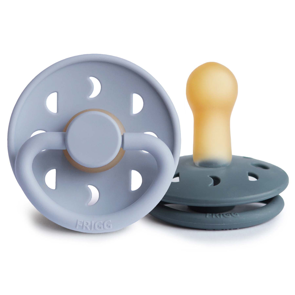 FRIGG Schnuller Latex Moon Kirschform Rund