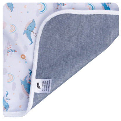 XKKO PUL Wickelunterlage Unterwegs 50*70 cm mit Tiermotiven
