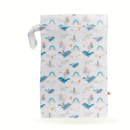 Xkko Windelsack f. Unterwegs WetBag 30x45 cm für 6 Windeln