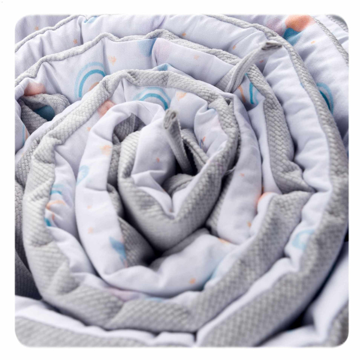 xkko Baby Nestchen Bettumrandung 180x30 cm